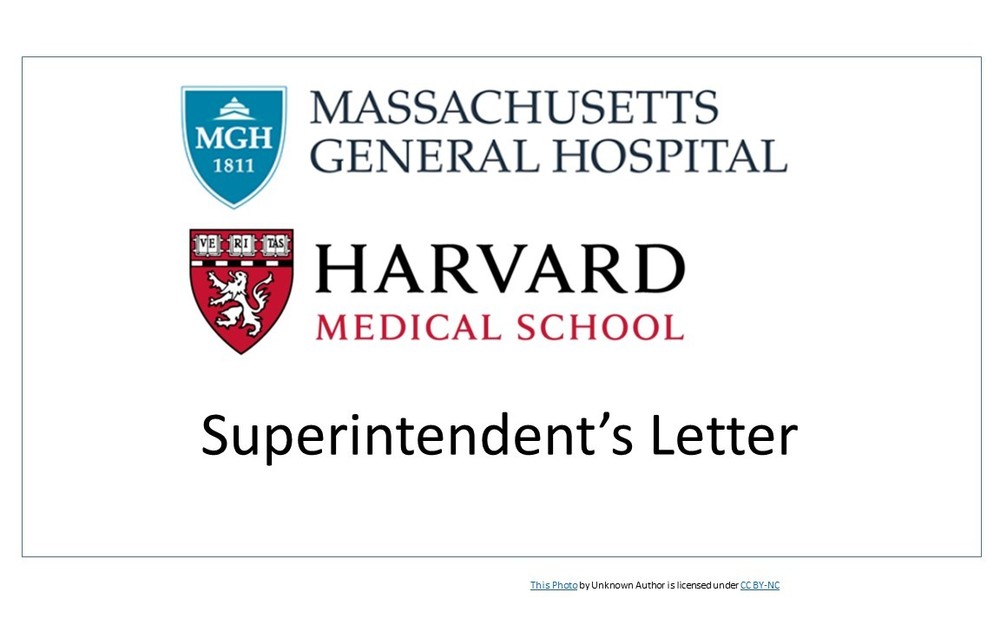 Superintendent's Letter