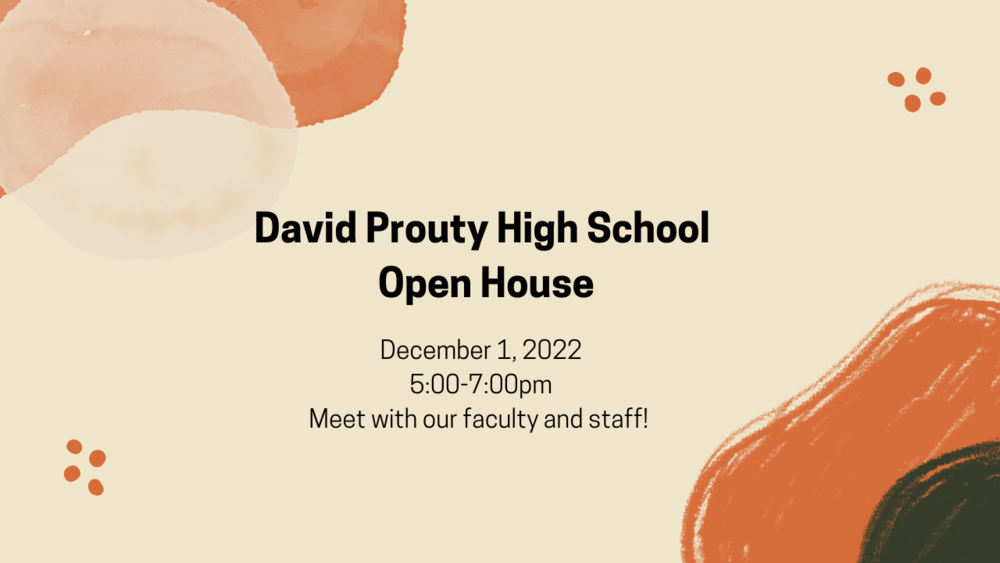 DPHS Open House 12/1/22