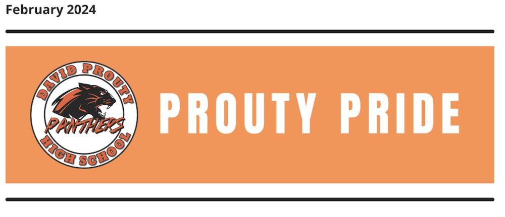 February Prouty Pride Newsletter