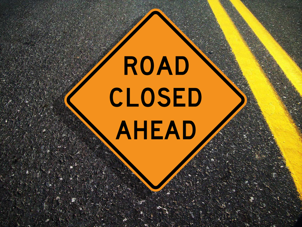 Smithville Road Closed