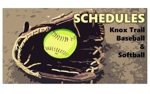 Knox Trail Spring Sports Schedules