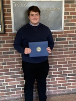 Superintendent recognizes Brendan Halloran as top David Prouty HS Senior!