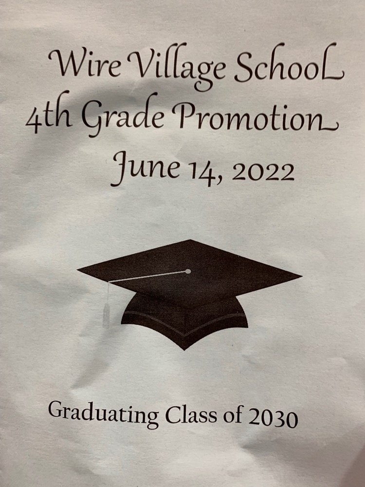 WVS 4th Grade Promotion Ceremony 