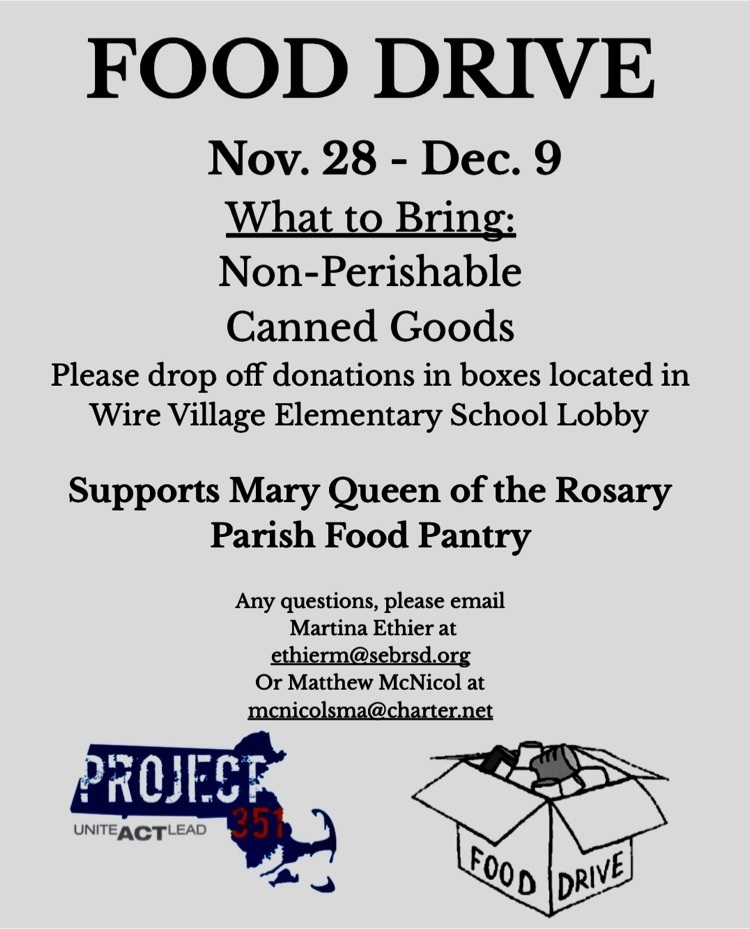 project 351 Food Drive 
