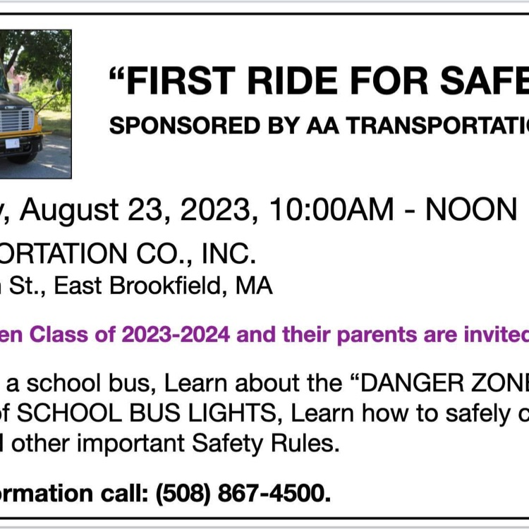 first ride for safety 2023