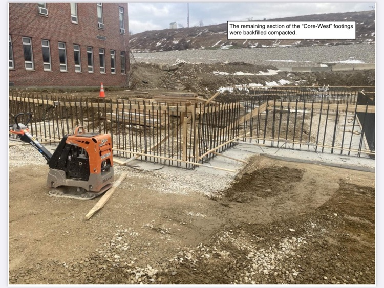 David Prouty High School Building Project Update #24: Construction Progress Pictures! @ChooseSEBRSD @MASchoolsK12 @MASS_SBA