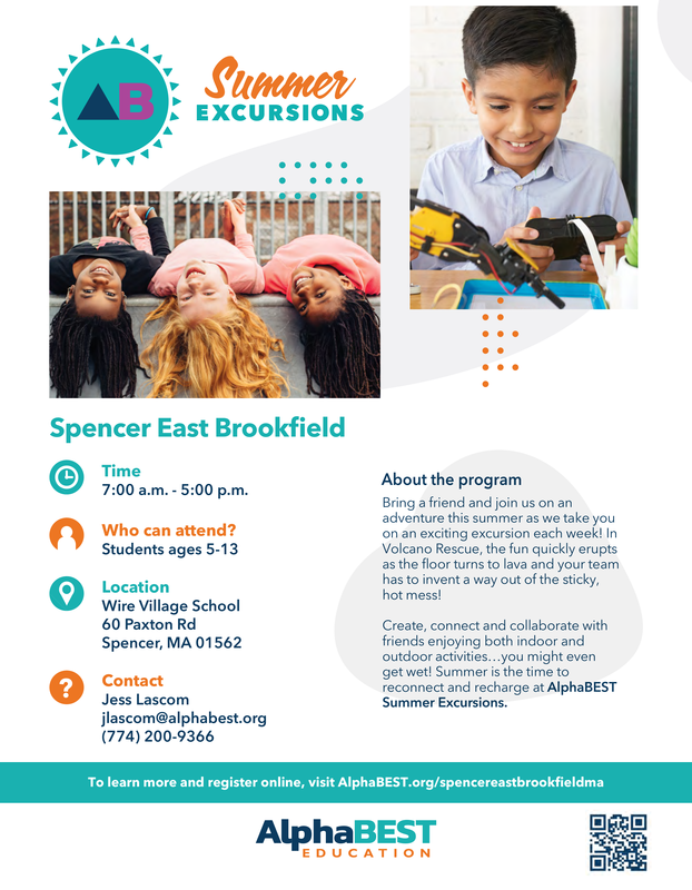 AlphaBEST Summer Camp East Brookfield Elementary School