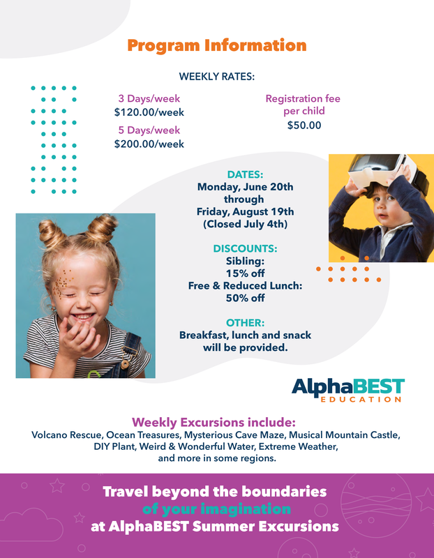 AlphaBEST Summer Camp East Brookfield Elementary School